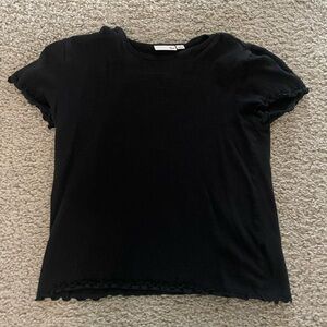 Plain black shirt. Size medium
